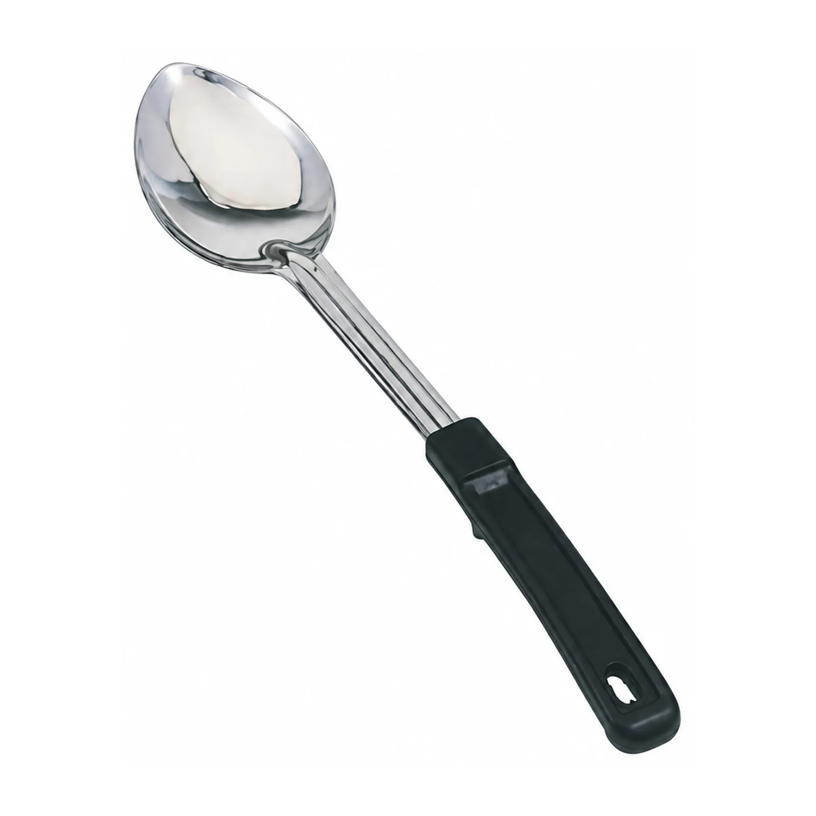 15″ Stainless Steel Solid Basting Spoon with Stop-Hook Handle