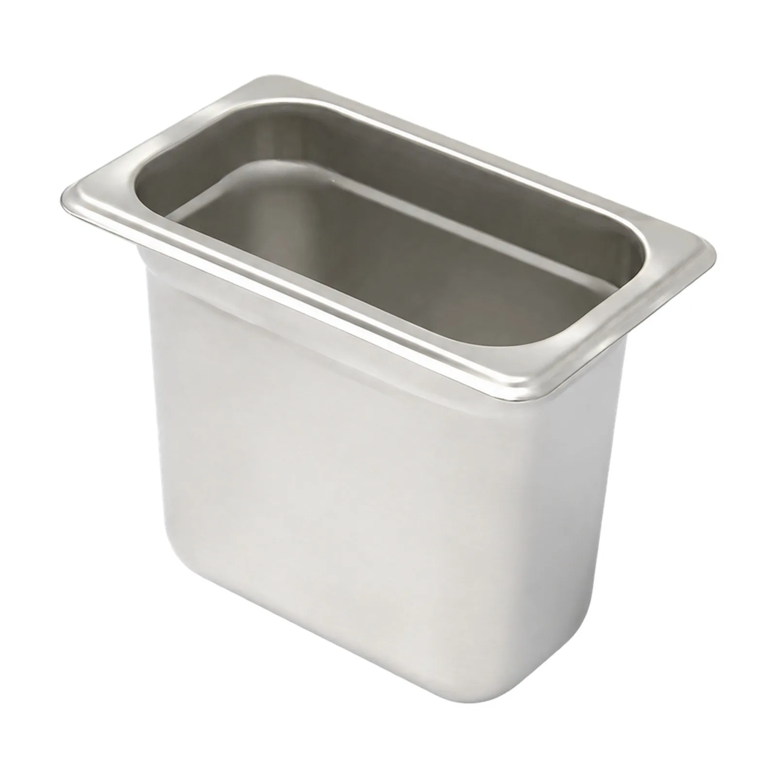GN 1/9 Ninth-Size Anti-Jam Stainless Steel Steam Table Pan – 6″ Deep