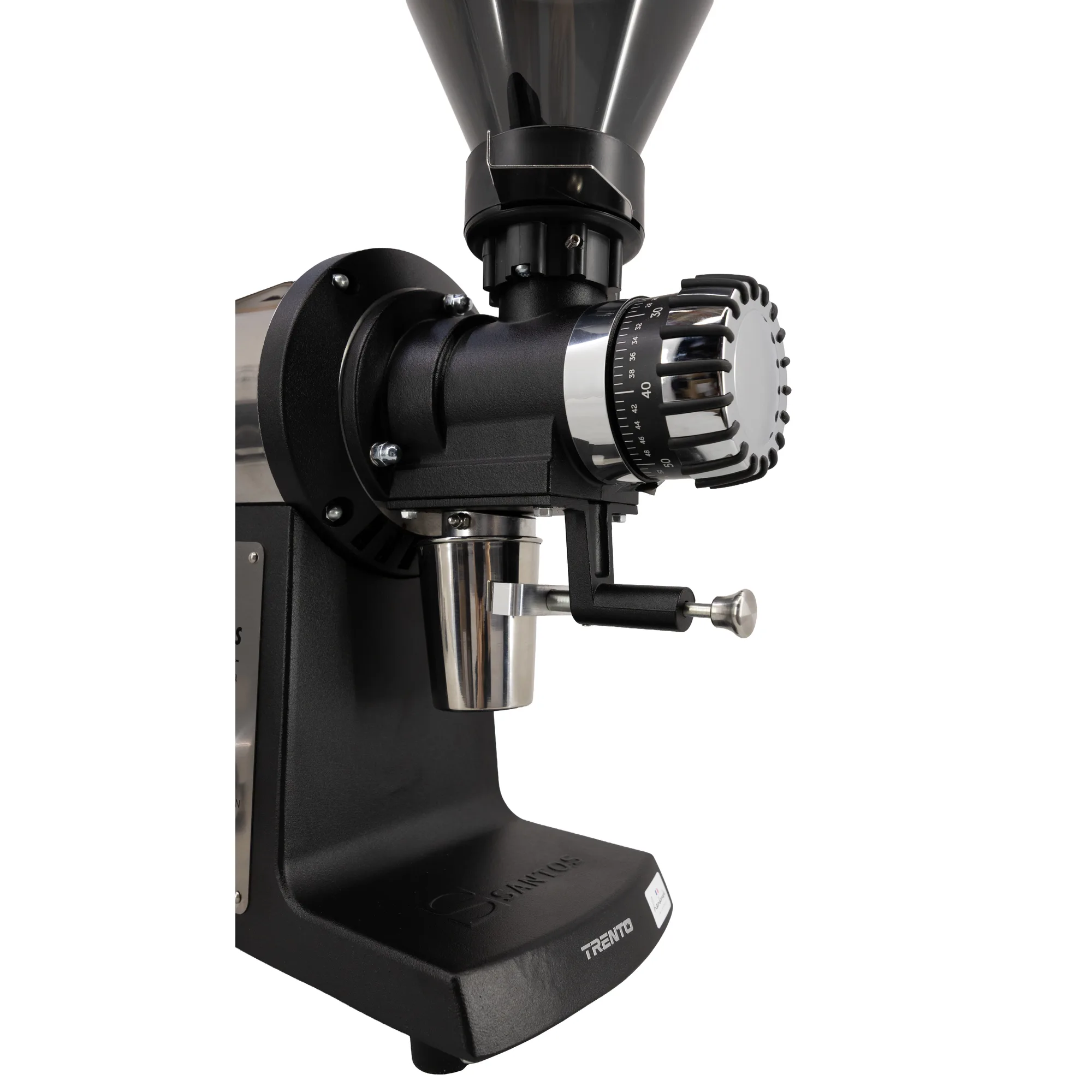 Santos 01BAR Barista Edition Coffee Grinder, Black | Trento