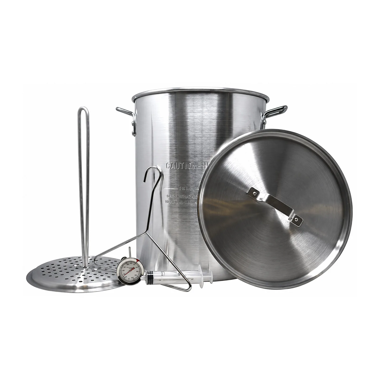 30 qt Turkey Fryer and 10 qt Fish Fryer / Boiler / Steamer Set
