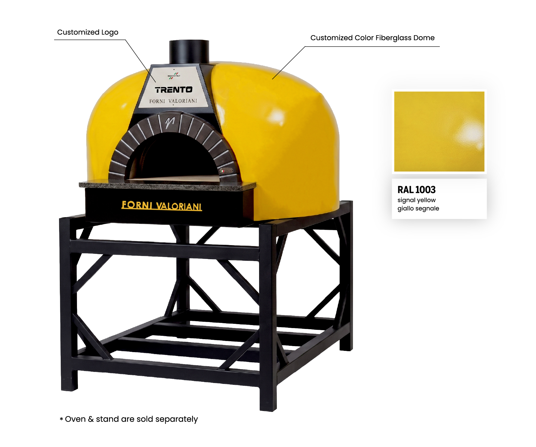 Valoriani Fiberglass Customization For Igloo 120 / Igloo 140 / Rotativo 120