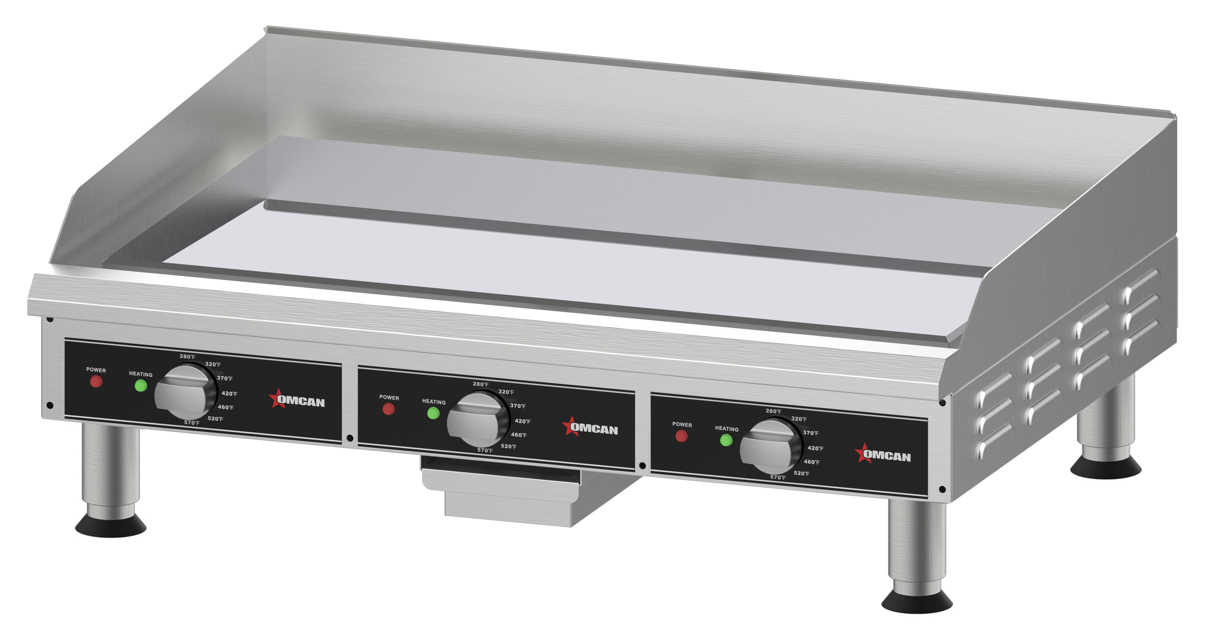 36” Chrome Plated Heavy Duty Griddle