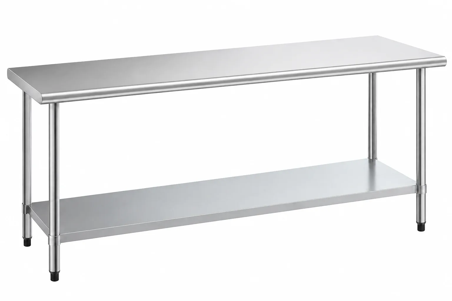 24″ x 84″ Galvanized Undershelf for 20198 and 23799 Elite Series Worktables