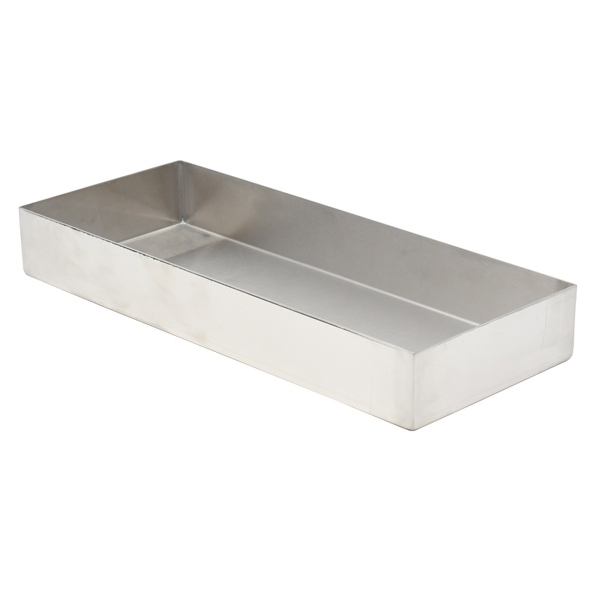 6″ x 24″ x 2″ STAINLESS STEEL PAN