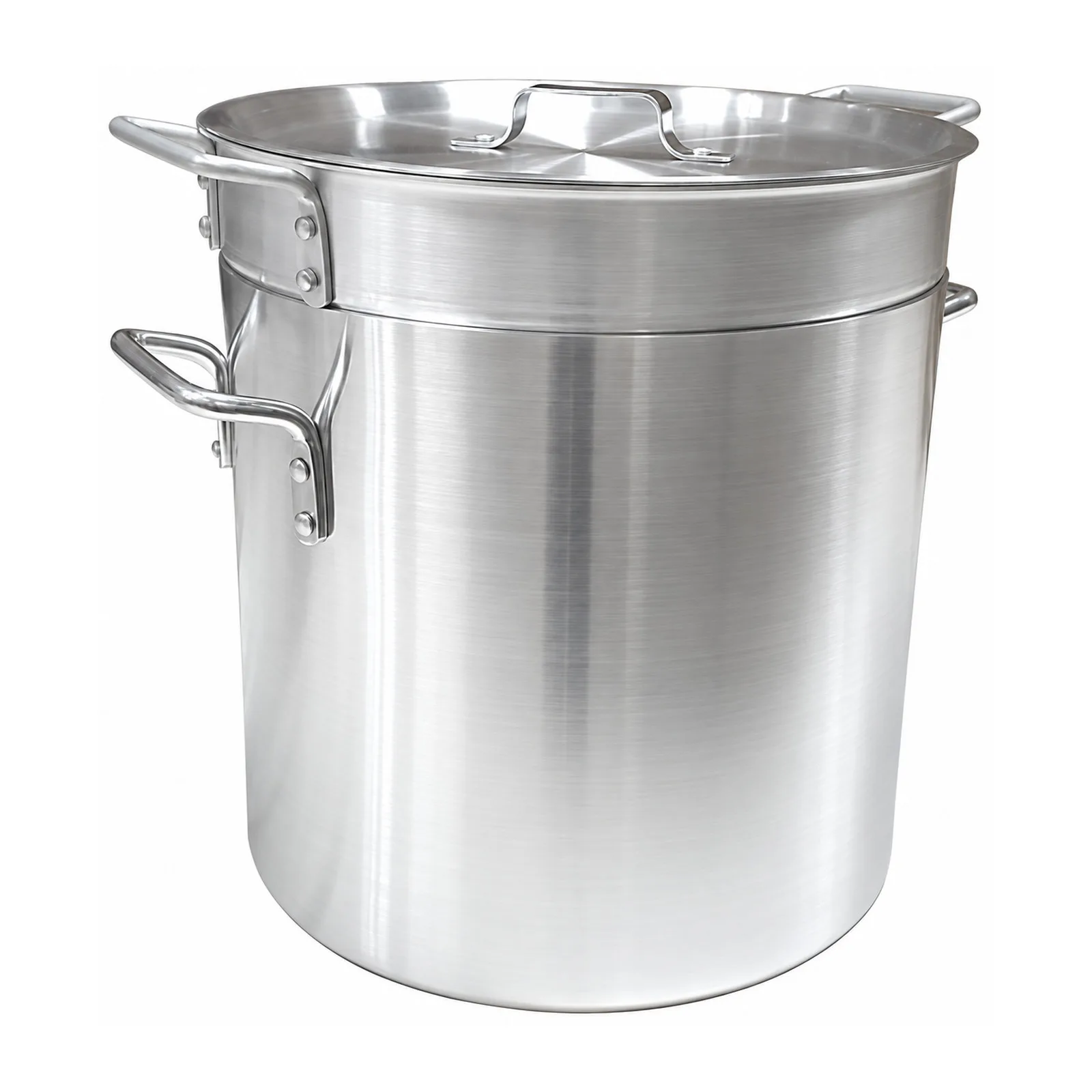 20 qt Aluminum Double Boiler with Perforated Inner Pot