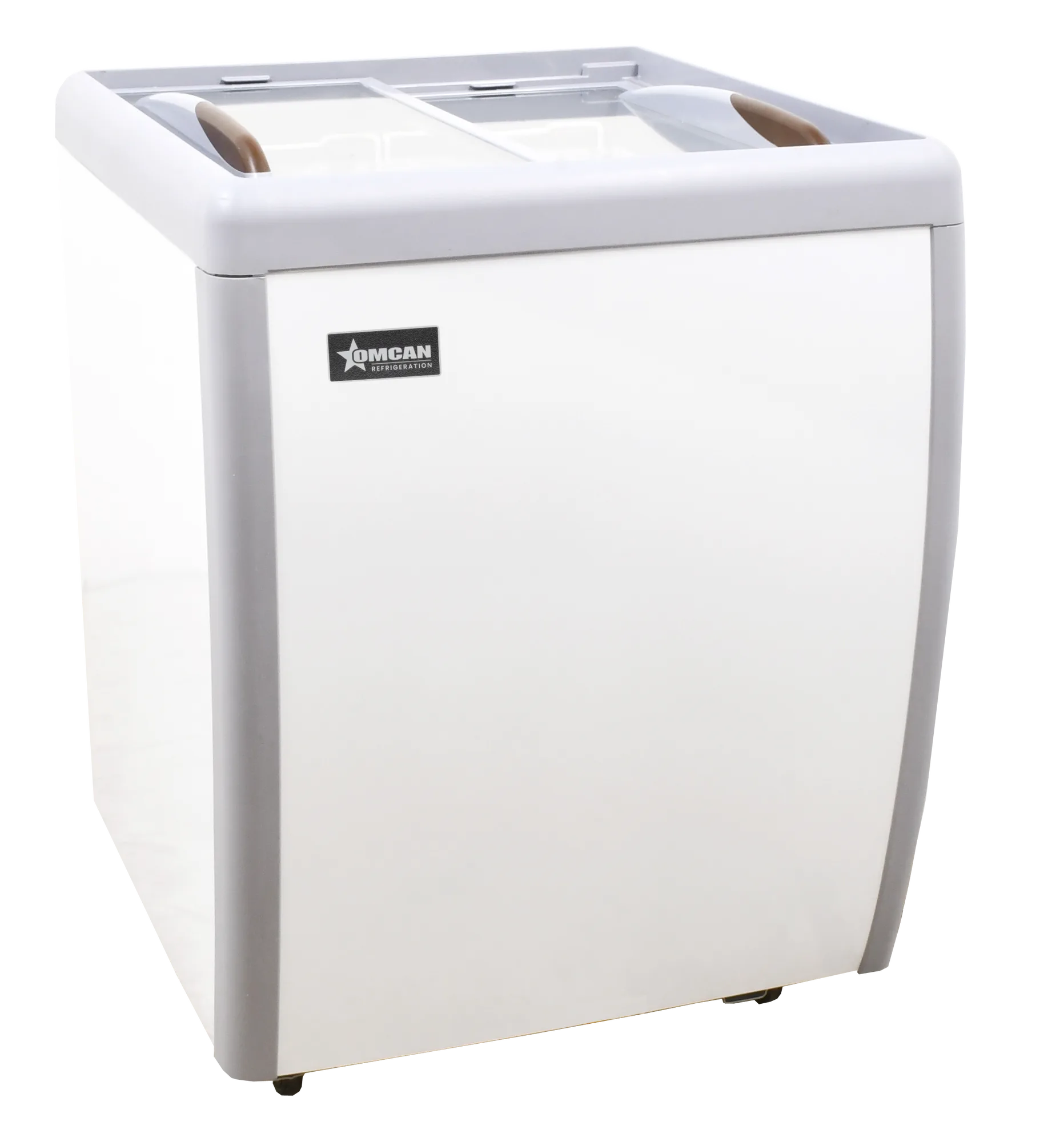 26″ Ice Cream Display Chest Freezer with Flat Glass Top, 5.5 cu. ft. (156 L)