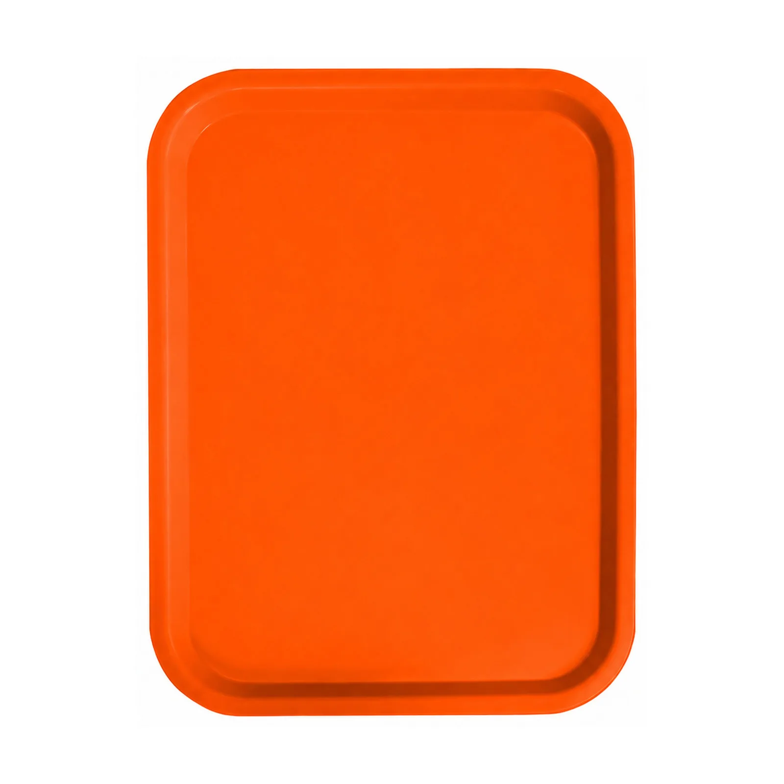 12″ x 16″ Orange Fast Food Tray