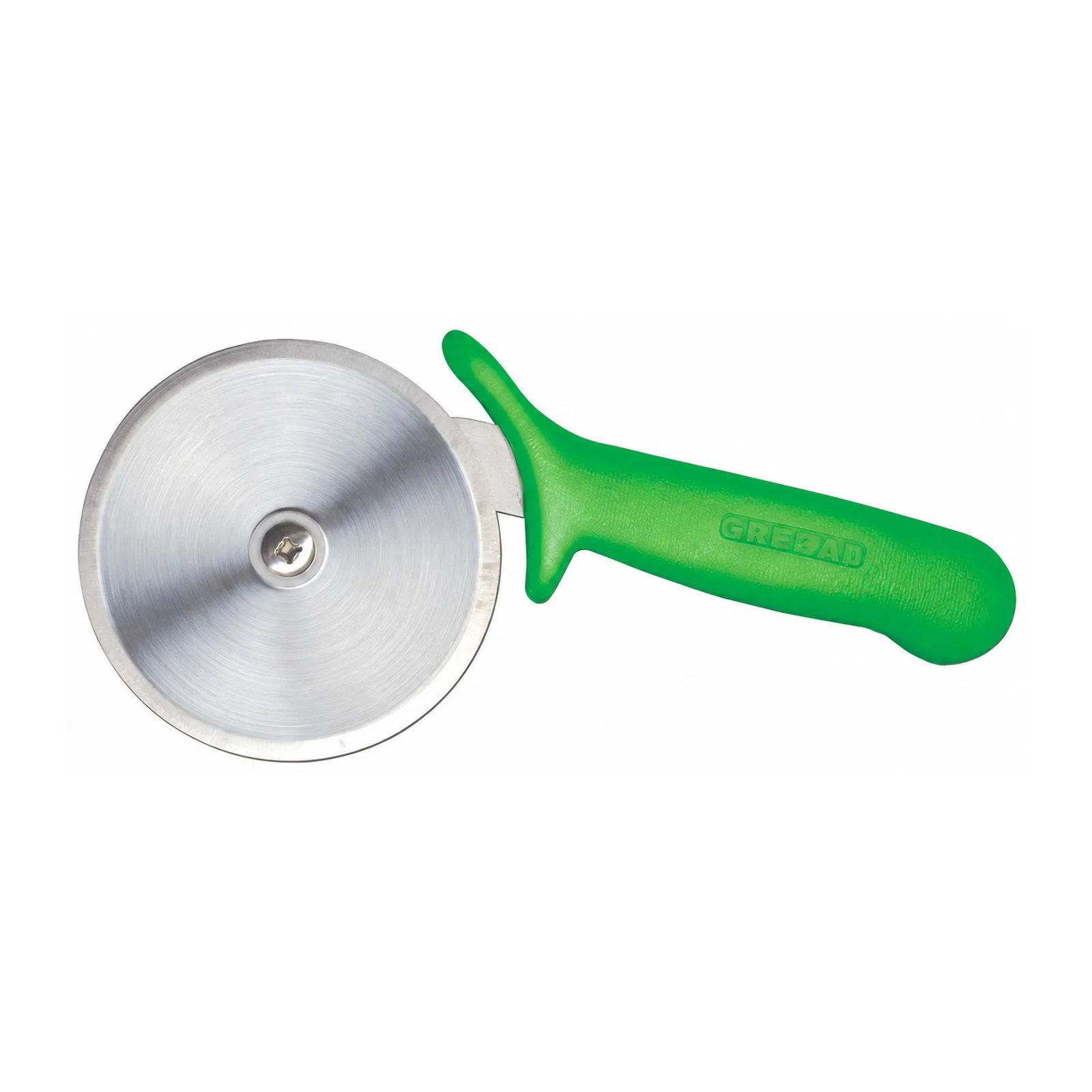 4″ R-Style Pizza Cutter with Green Handle