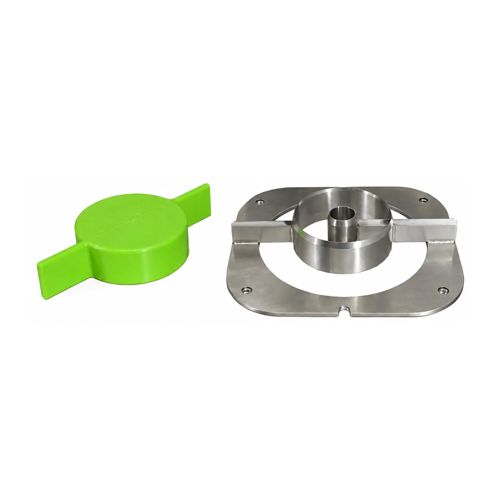 Tabletop Pineapple Corer and Peeler Machine with Stainless Steel 89 mm and 95 mm Blades