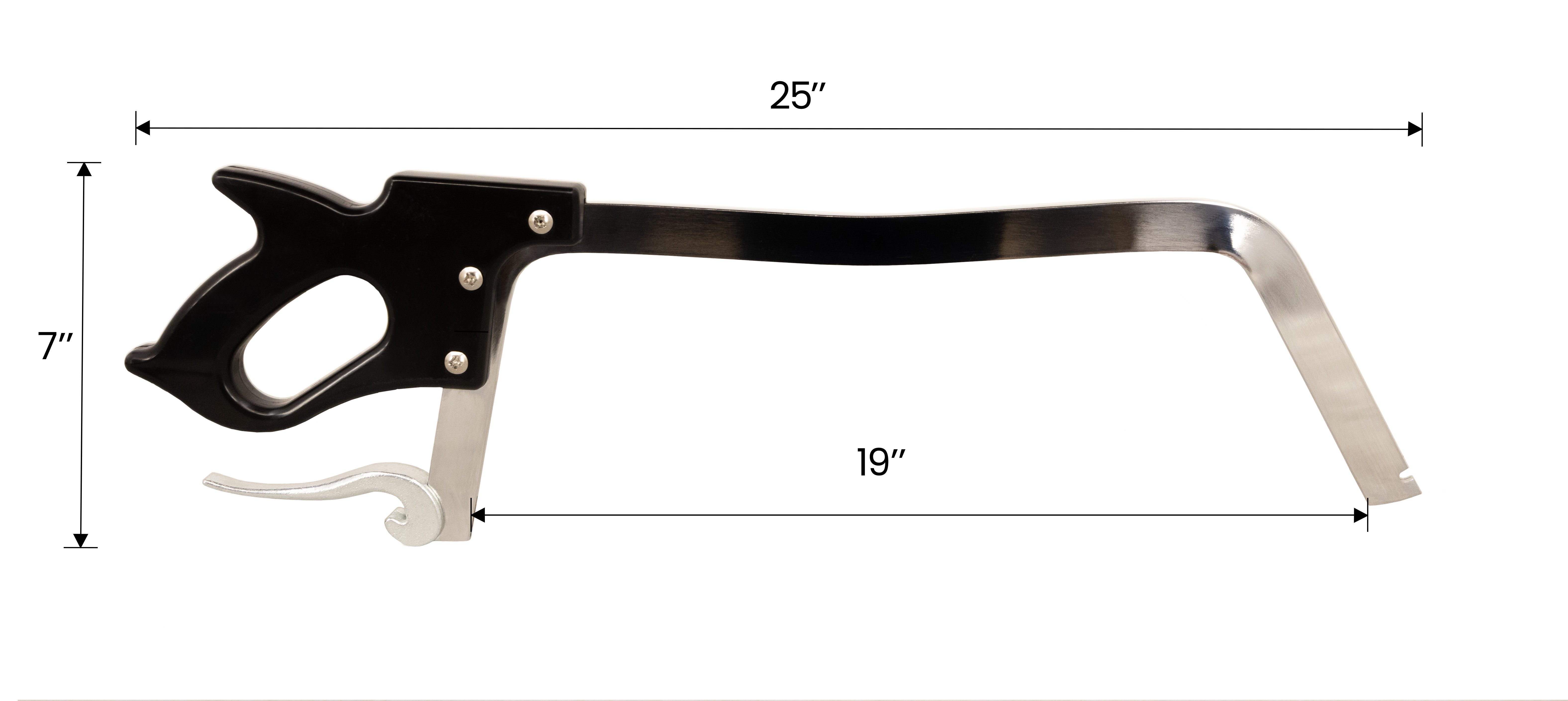 19" Professional Stainless Steel Hand Meat Saw (Blade not included)