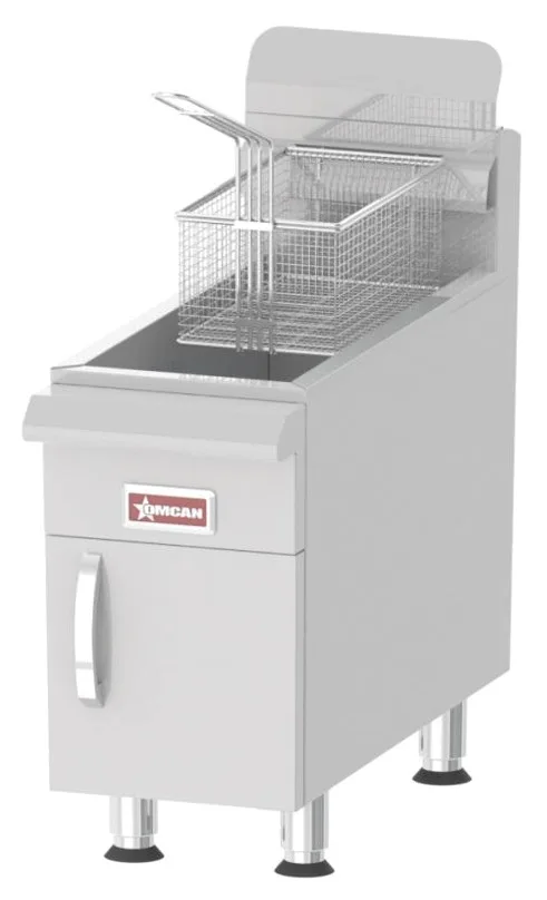 15 lb Commercial Countertop Liquid Propane Gas Fryer – 26,500 BTU