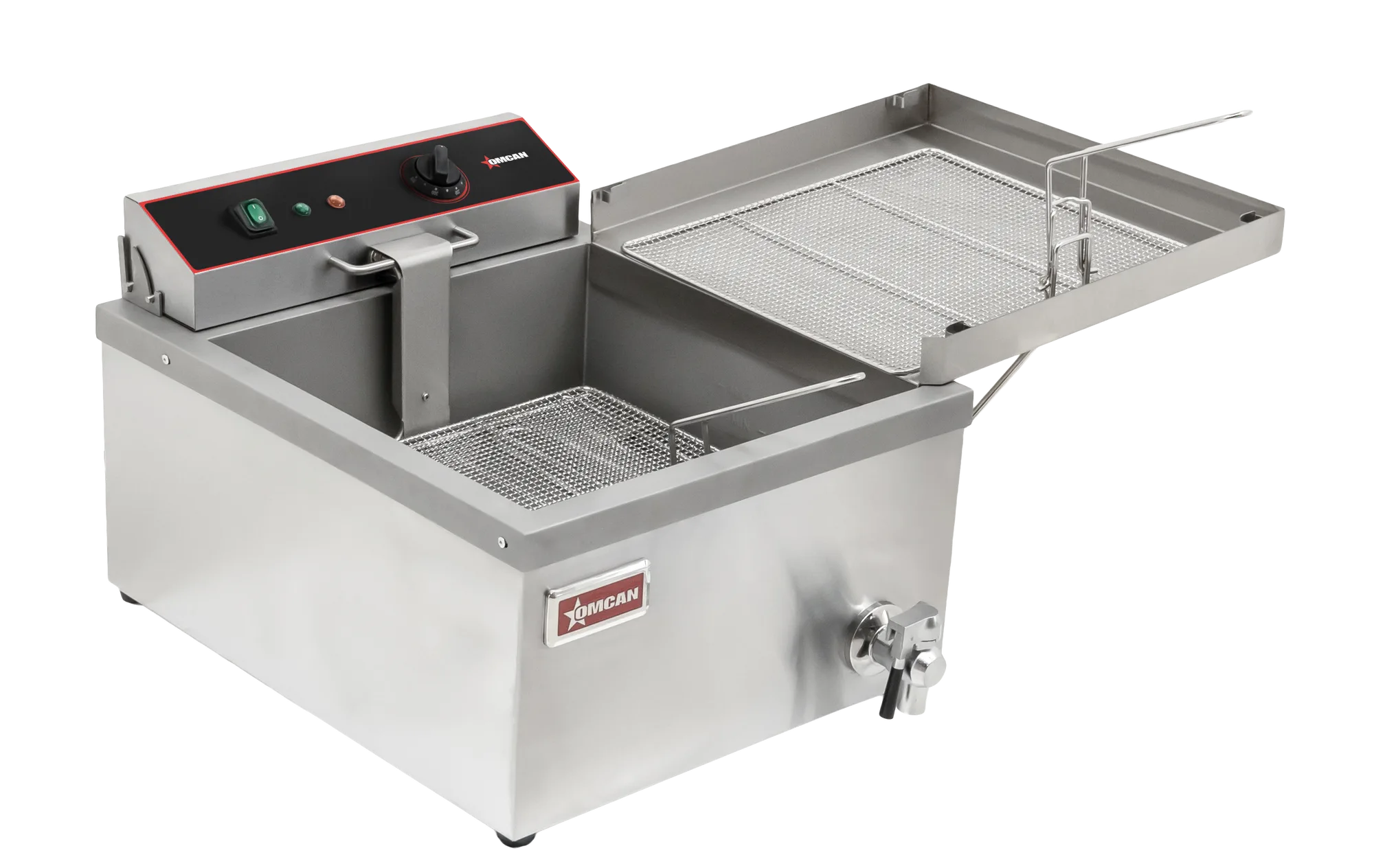25 lb (3 Gal) Oil Capacity Countertop Donut/ Funnel Cake Electric Fryer – 120V, 1Ph, 1700W