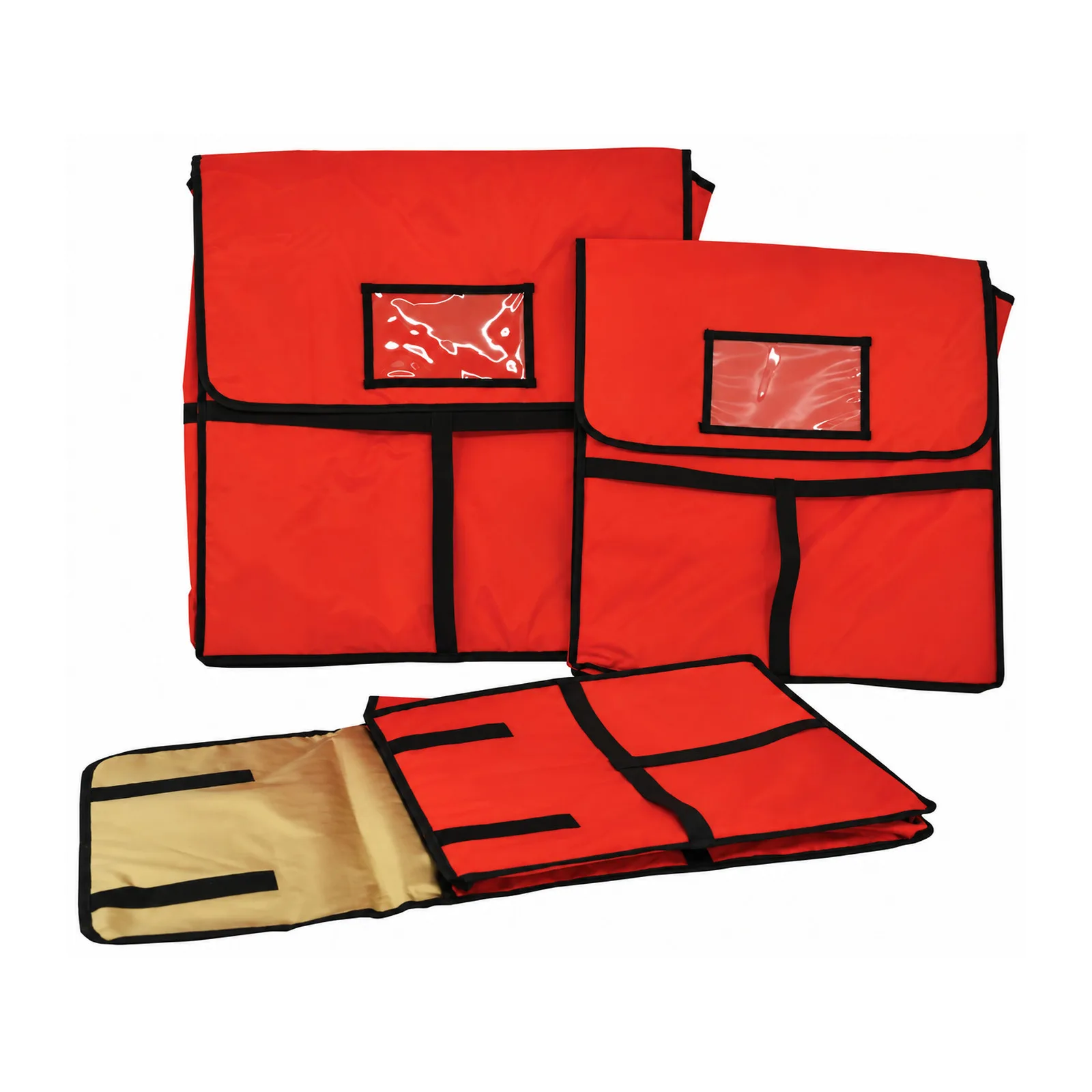 24″ x 24″ Pizza Delivery Bag with the Capacity of Two 22″ Pizza Boxes