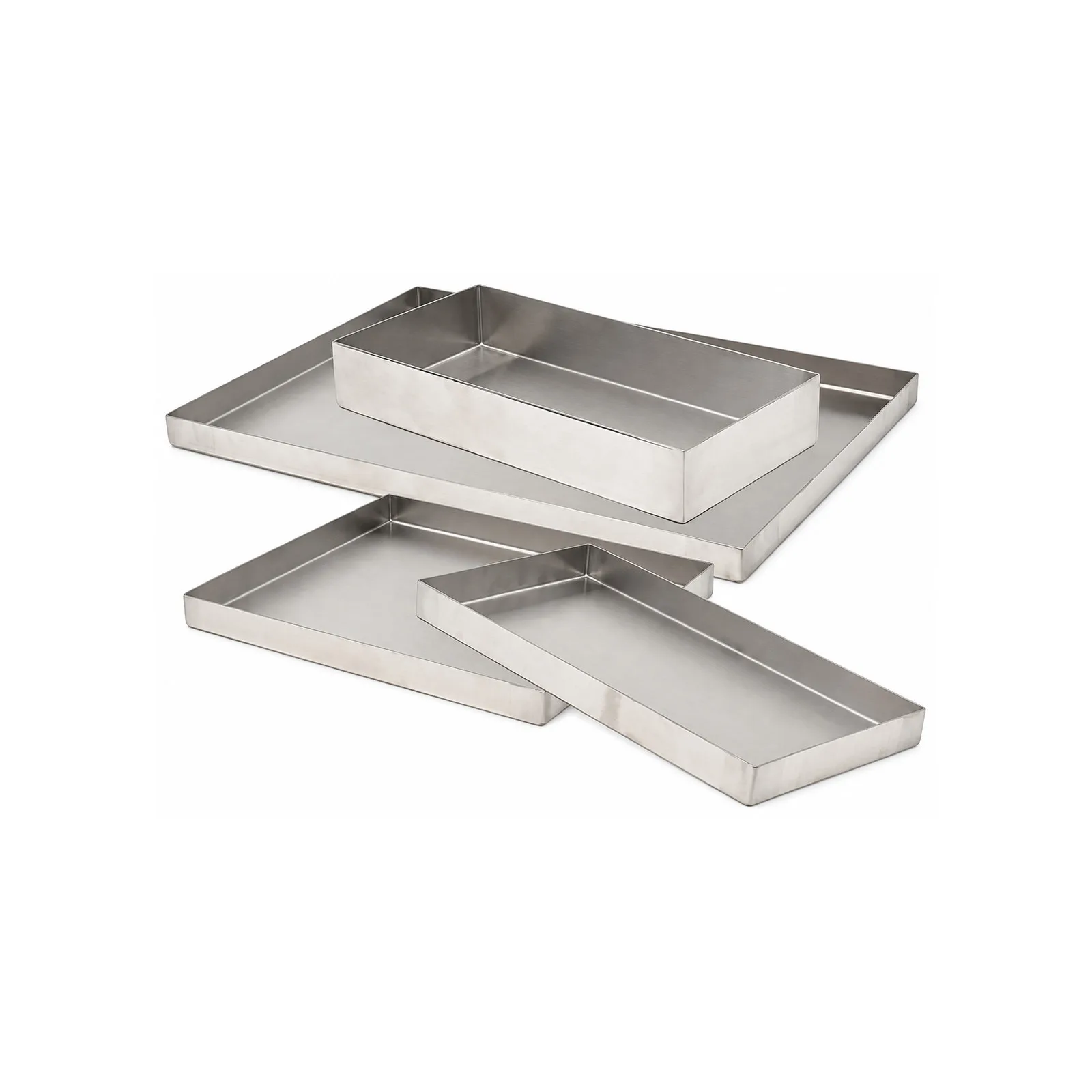10″ x 6″ x 0.75″ STAINLESS STEEL PAN