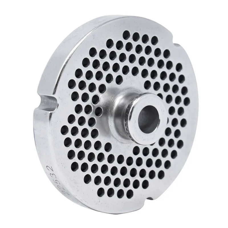 Stainless Steel #22 machine plate with hub 4 mm (5/32″) – one notch round