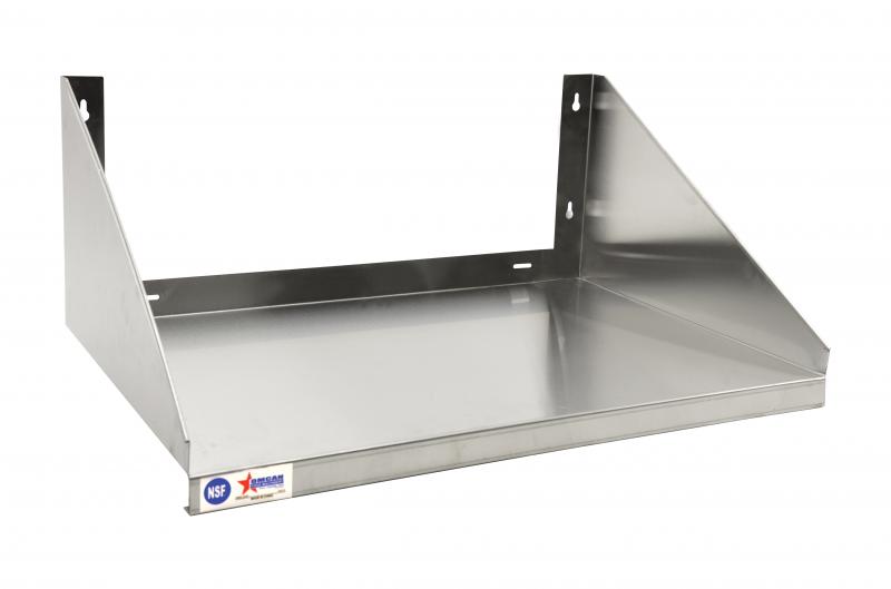 20″ x 24″ Stainless Steel Microwave Shelf