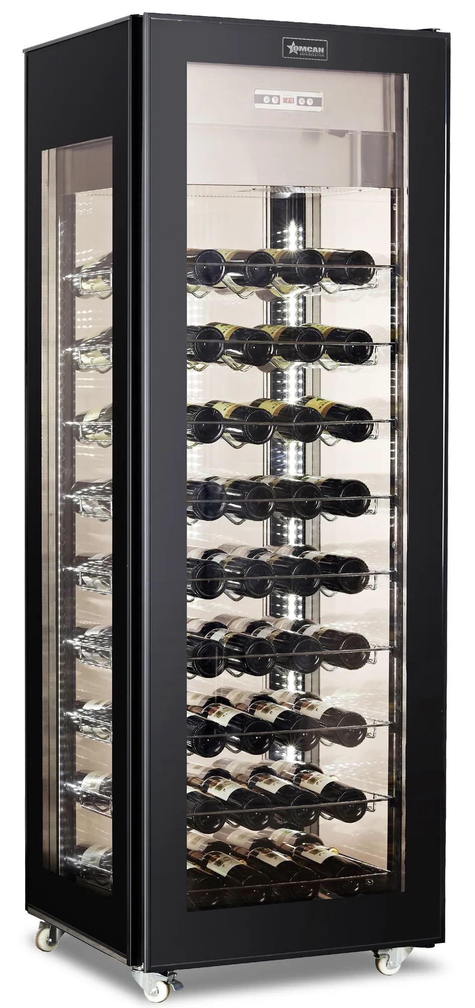 26″ Single Zone Wine Cooler with 81 Bottle capacity