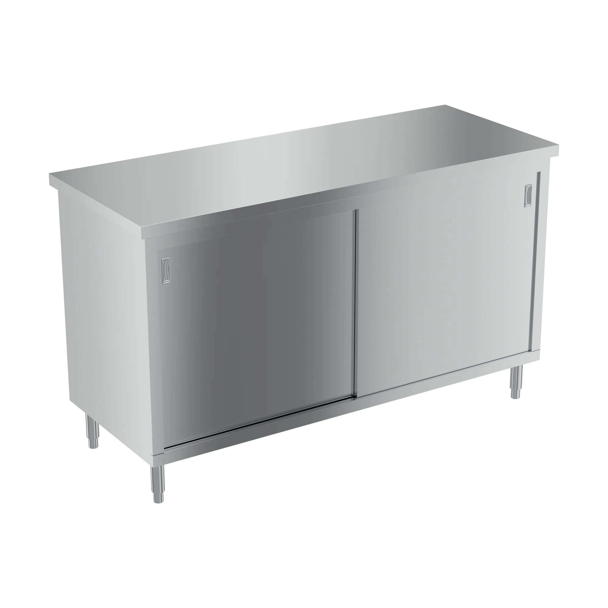 24″ x 60″ Stainless Steel Worktable With Cabinets