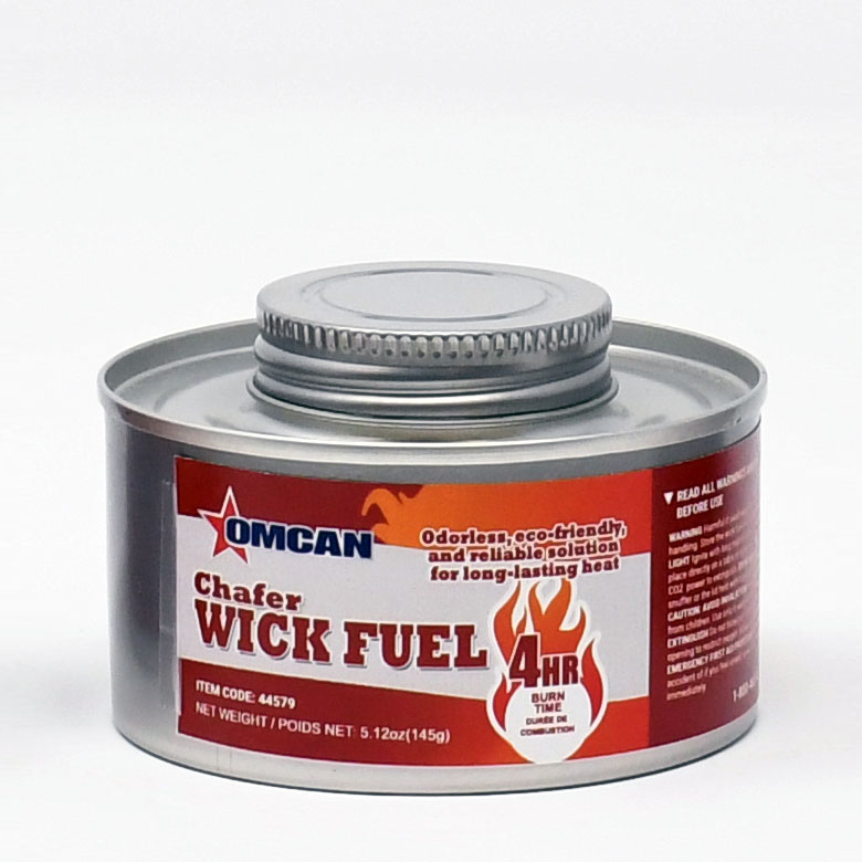 4 Hour Wick Chafing Dish Fuel with Safety Twist Cap