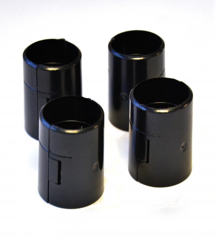 Black Abs Sleeve for Chrome and Epoxy Stock Shelves