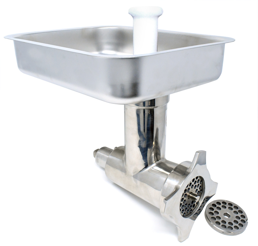 #12 Stainless Steel Grinder Head Attachment – Complete Unit