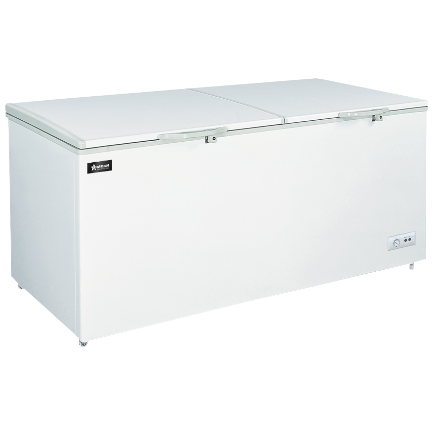 76" Chest Freezer With Solid Flat Top