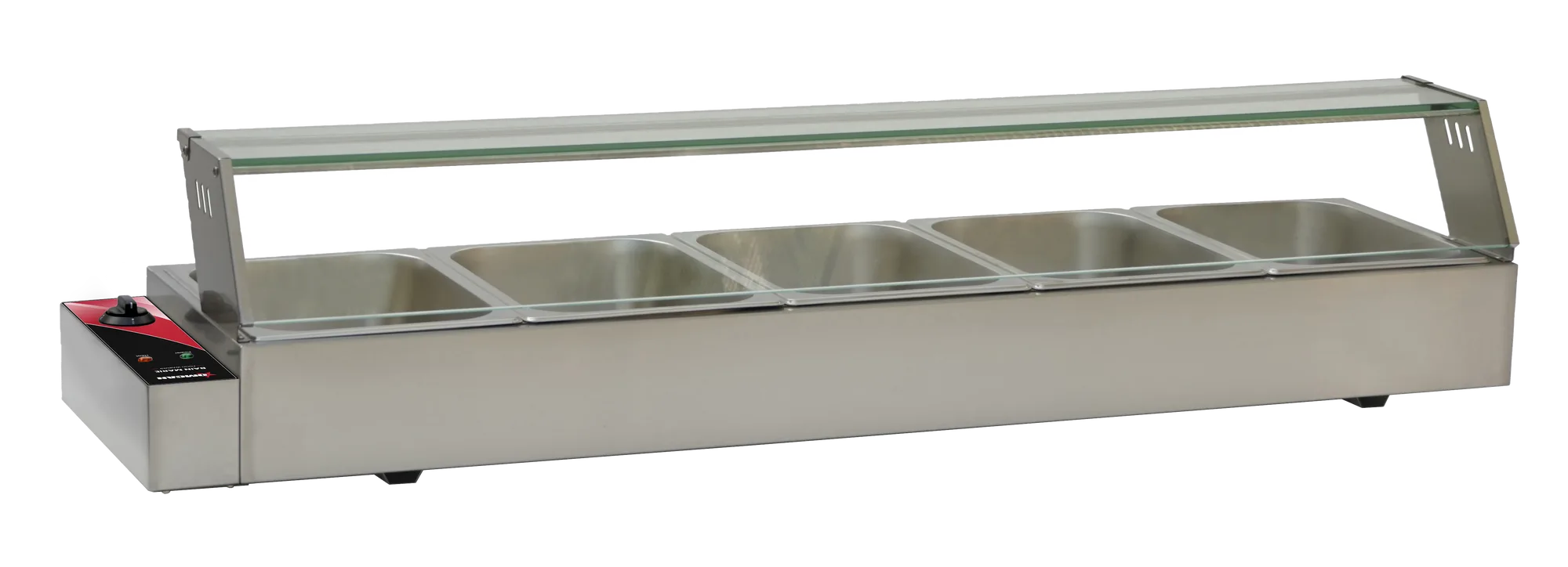 57″ Bain Marie with 5 Half-size Pans – 1.5 kW, 120 V/60 Hz/1 Ph