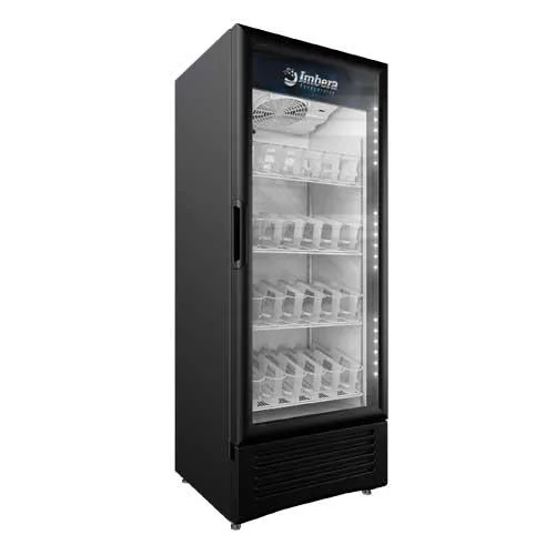 Imbera 25″ One (1) Glass Door Refrigerator, 11.5 cu. ft. (326 L), Black