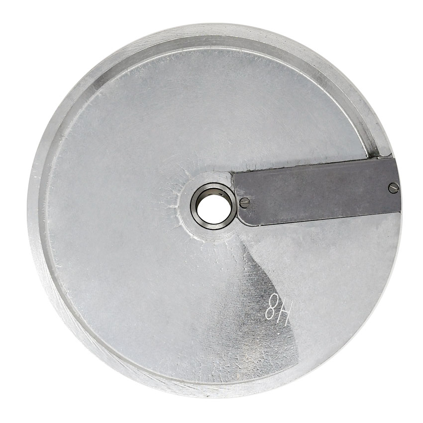 Straight Slicing Disc: 8 mm for item 10835, 10927 and 19476 Food Processors