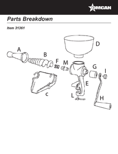 Parts Breakdown