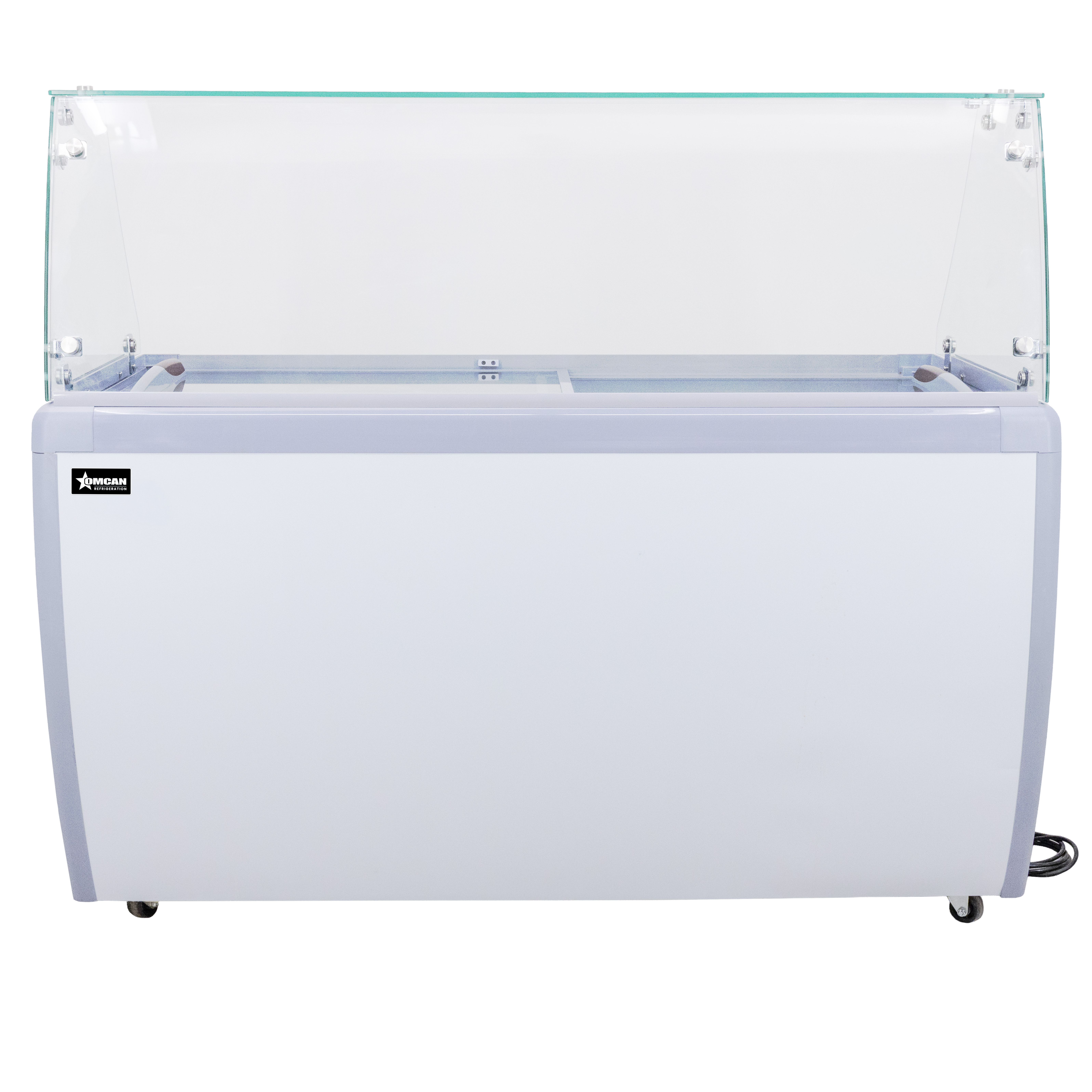 60″ 10+8 Tubs Capacity Ice Cream Dipping Freezer (WITHOUT SNEEZE GUARD)