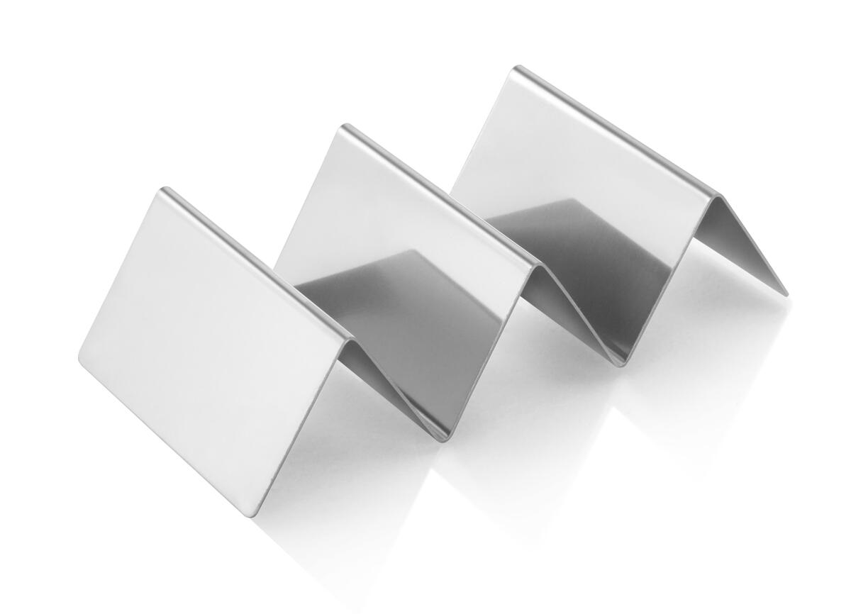 3 to 4 Slot Stainless Steel Taco Holder