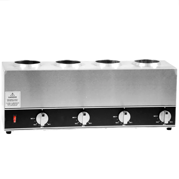 4 x 32 oz Quadruple Bottle Sauce Warmer