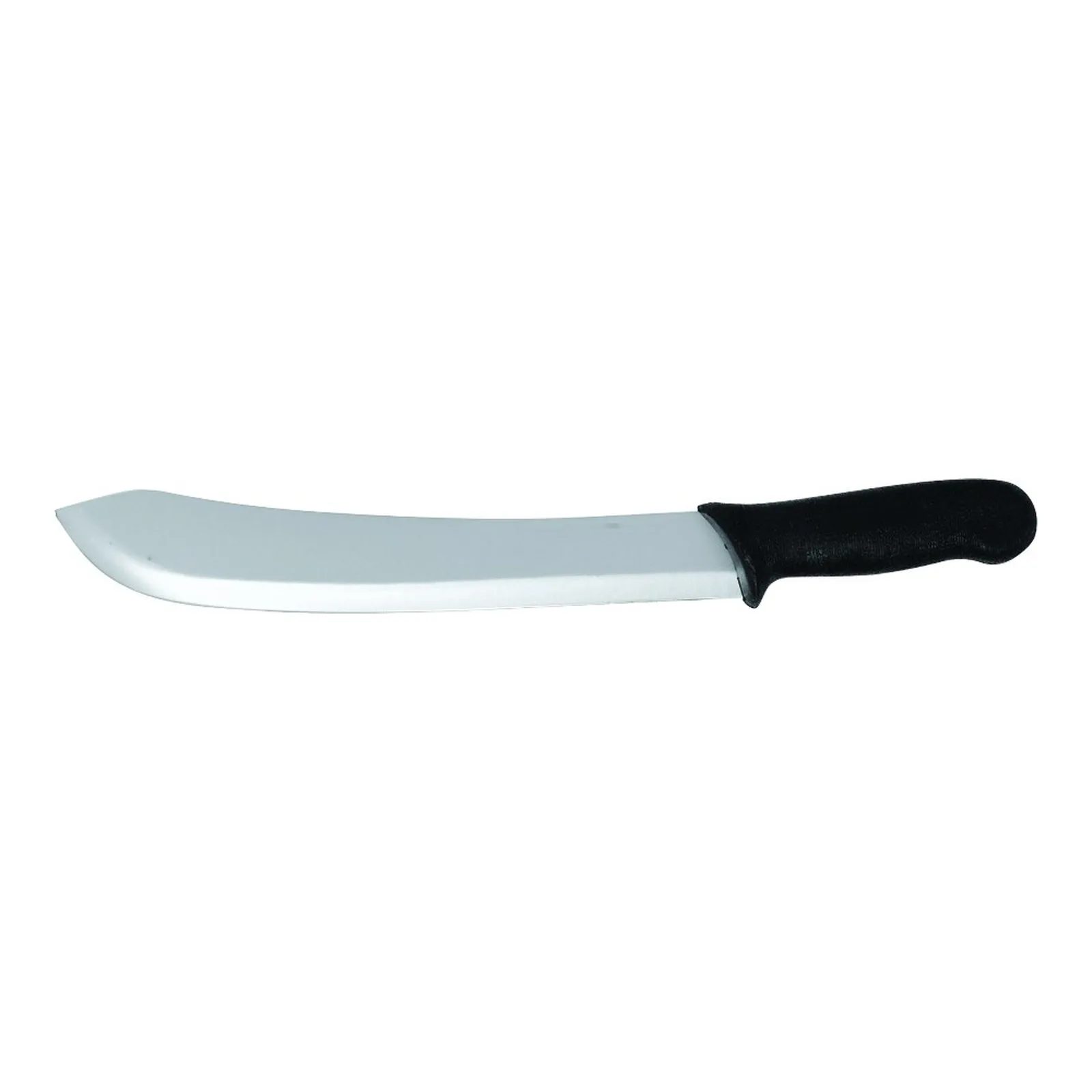 12″ Butcher Knife with Black Handle
