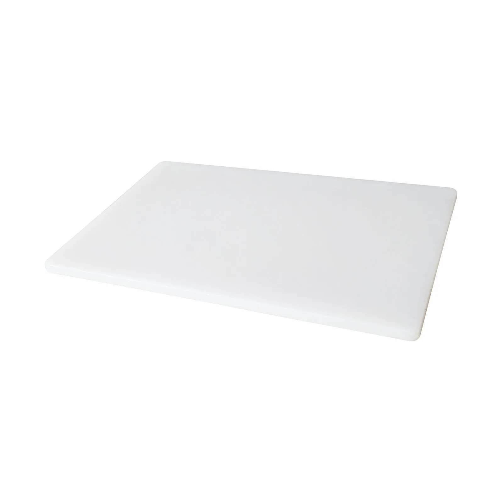 15″ x 20″ x 1/2″ Polyethylene White Rigid Cutting Board