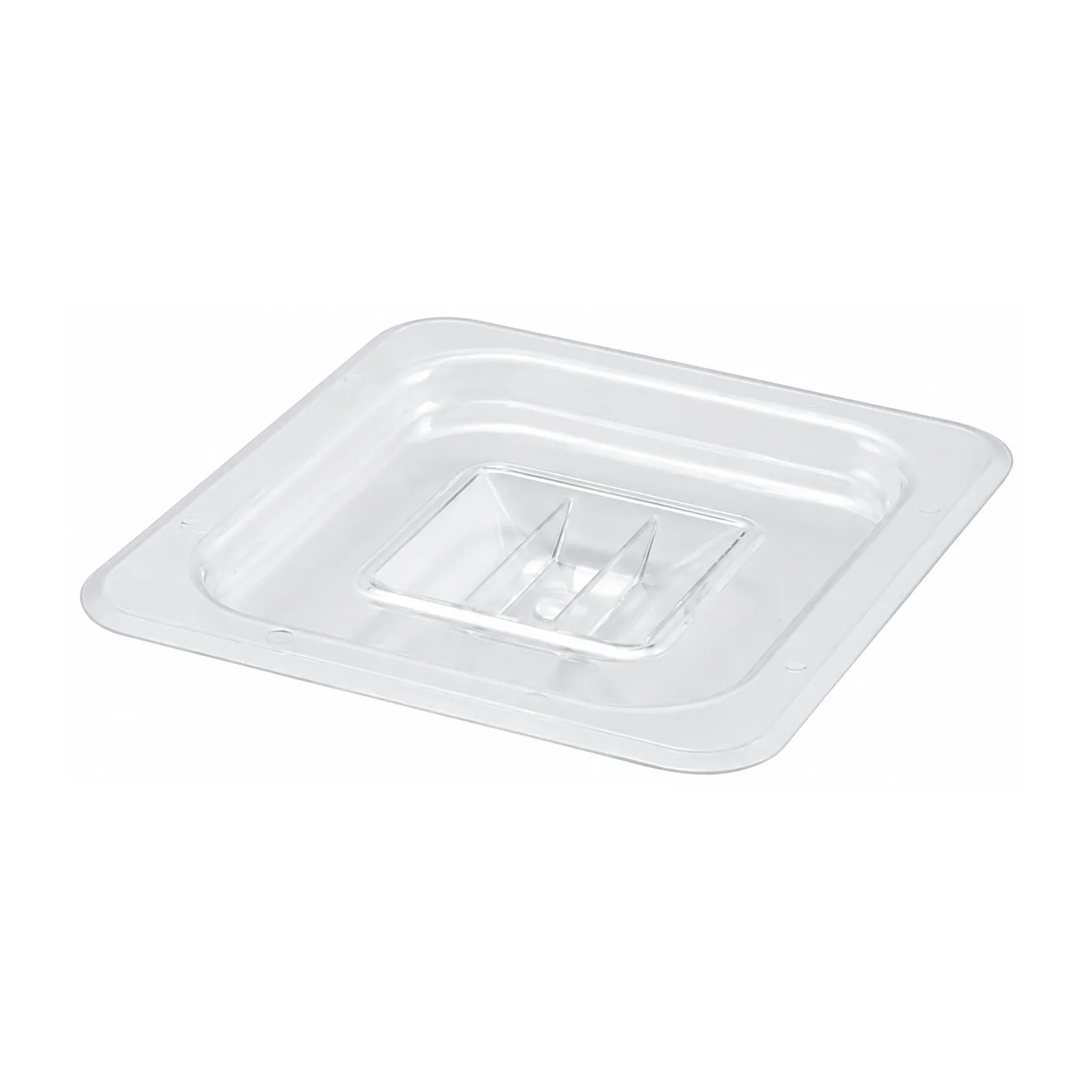 Polycarbonate Clear Solid Cover for 1/6 Size Food Pans