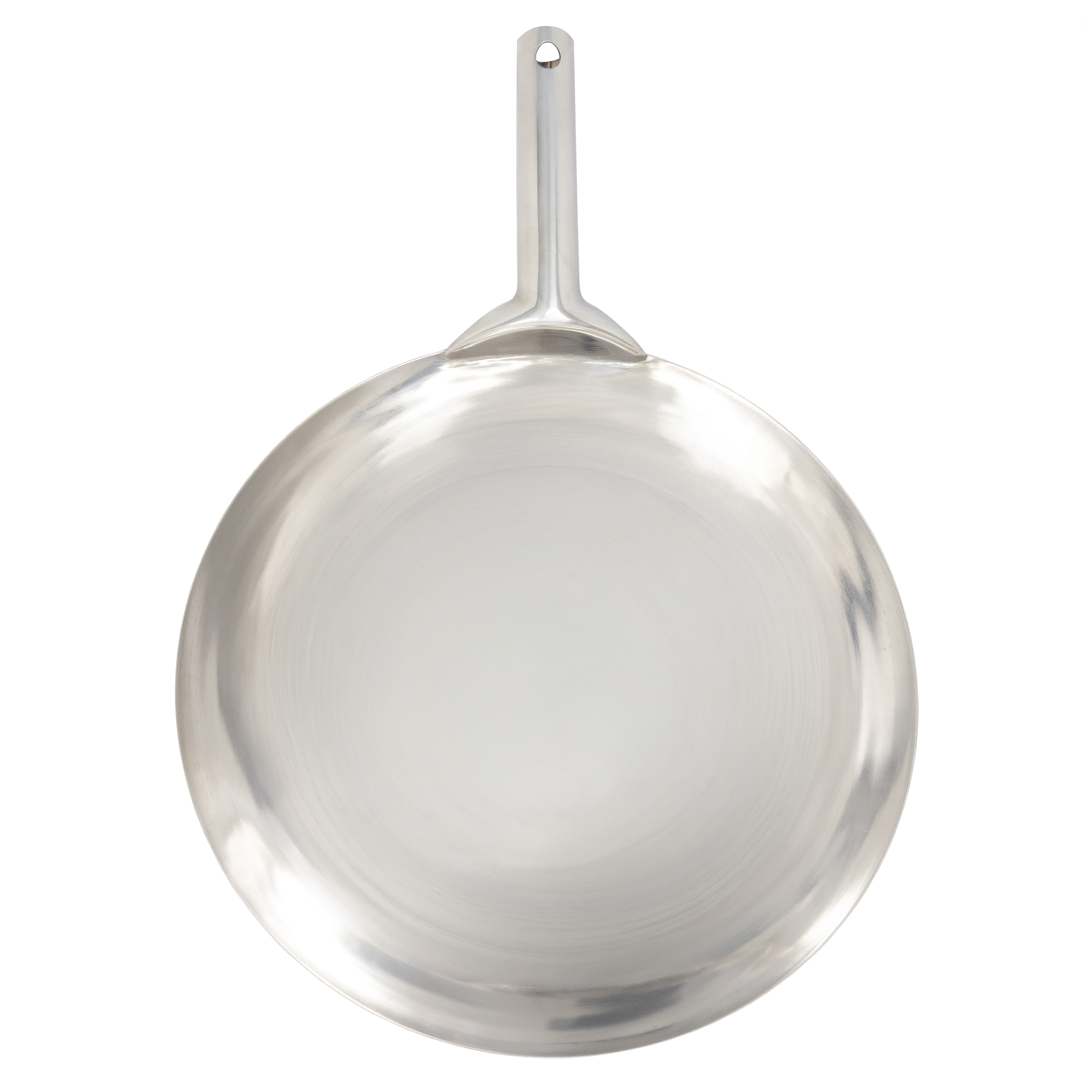 14″ Mandarin Wok Stainless Steel, Welded Joint