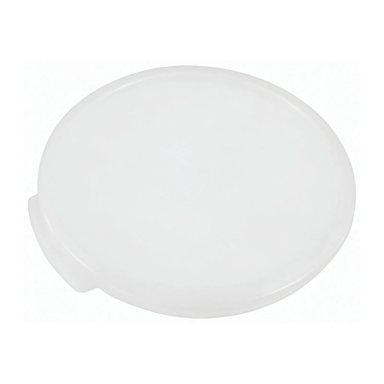 Polypropylene White Lid for 1 qt Round Food Storage Container