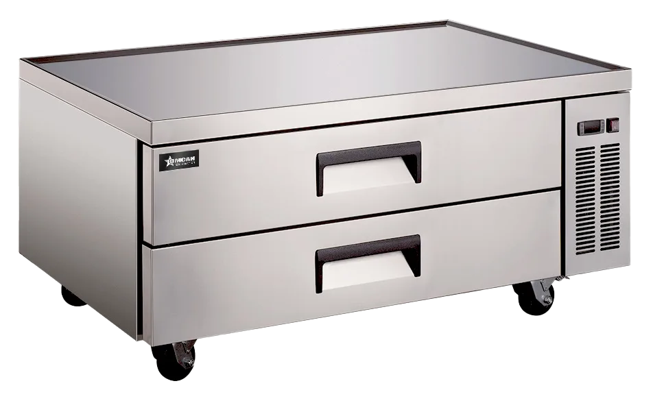 48″ Two (2) Drawer Chef Base Cooler, 8.5 cu. ft. (240 L), Stainless Steel