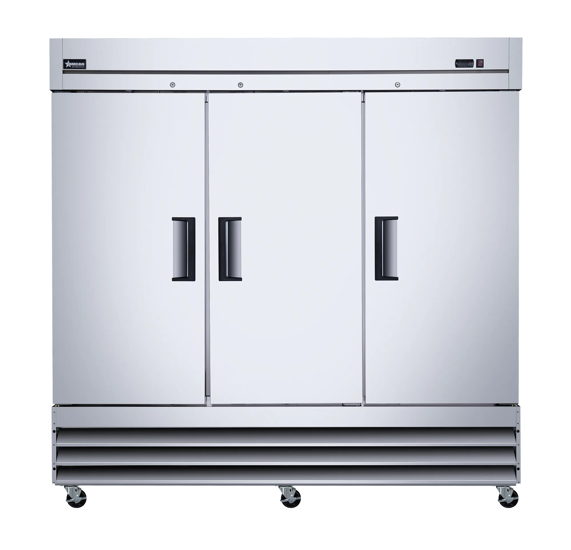 81″ Three (3) Door Reach-in Refrigerator, 72 cu. ft. (2040 L), Stainless Steel