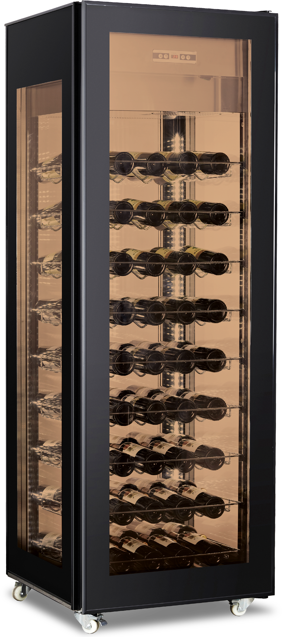 26" Single Zone Wine Cooler with 81 Bottle capacity