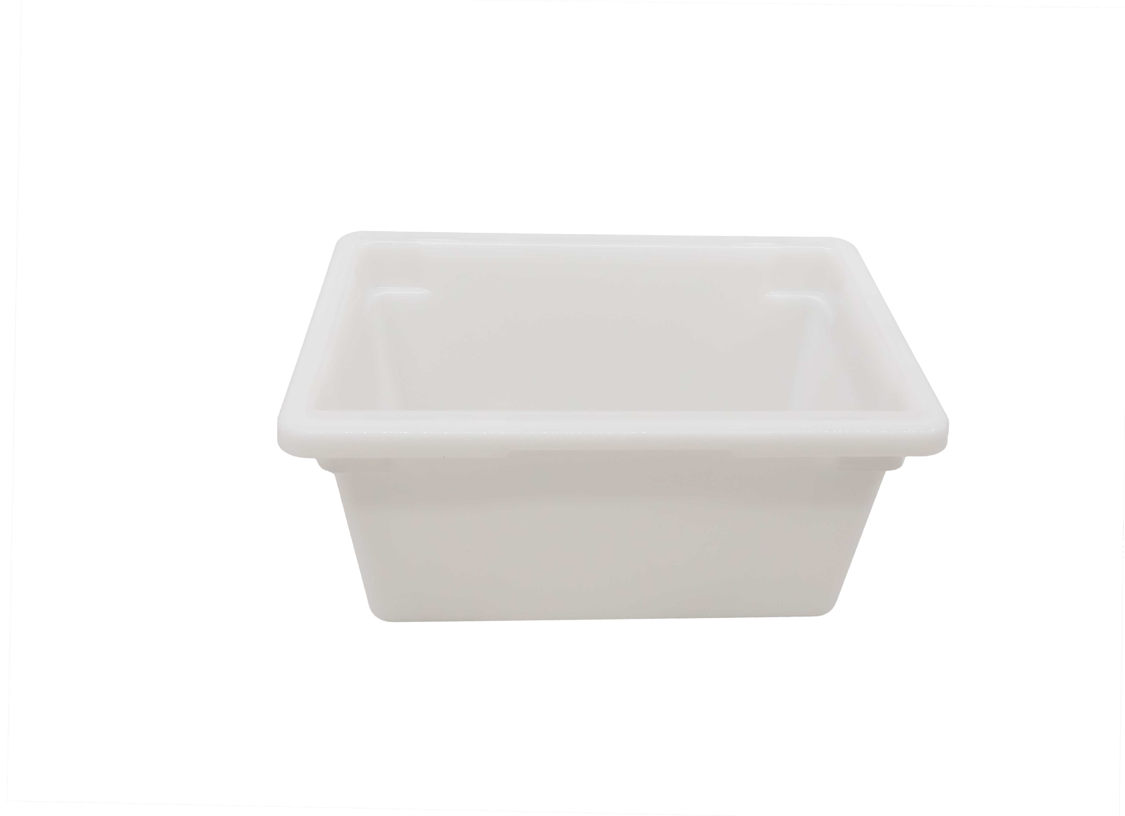 12″ x 18″ x 9″ Polypropylene White Rectangular Food Storage Container