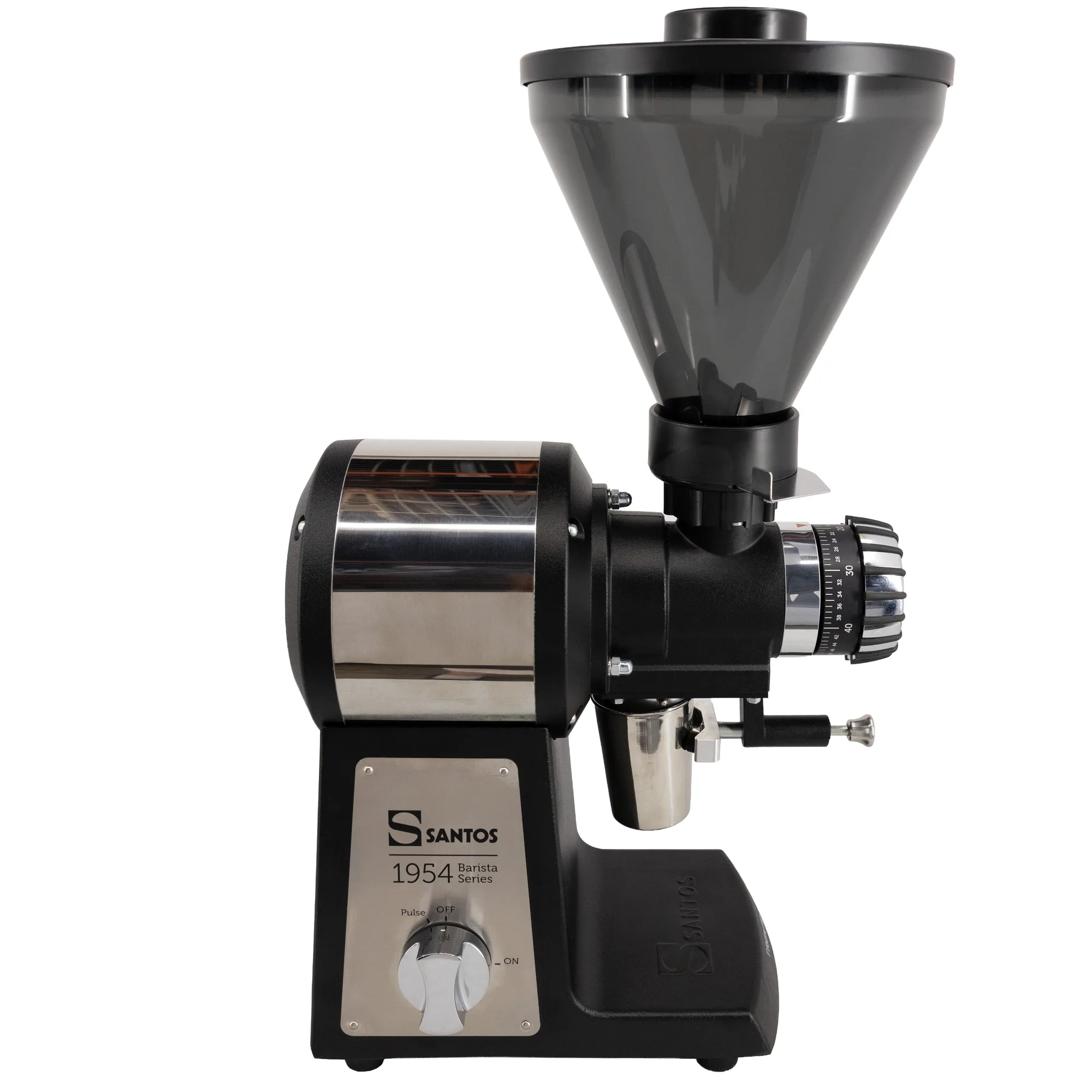 Santos 01BAR Barista Edition Coffee Grinder, Black | Trento