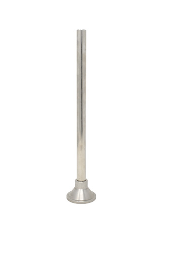 Stainless Steel Spout for Hydraulic Stuffer, Long, 18mm/15mm (Int)