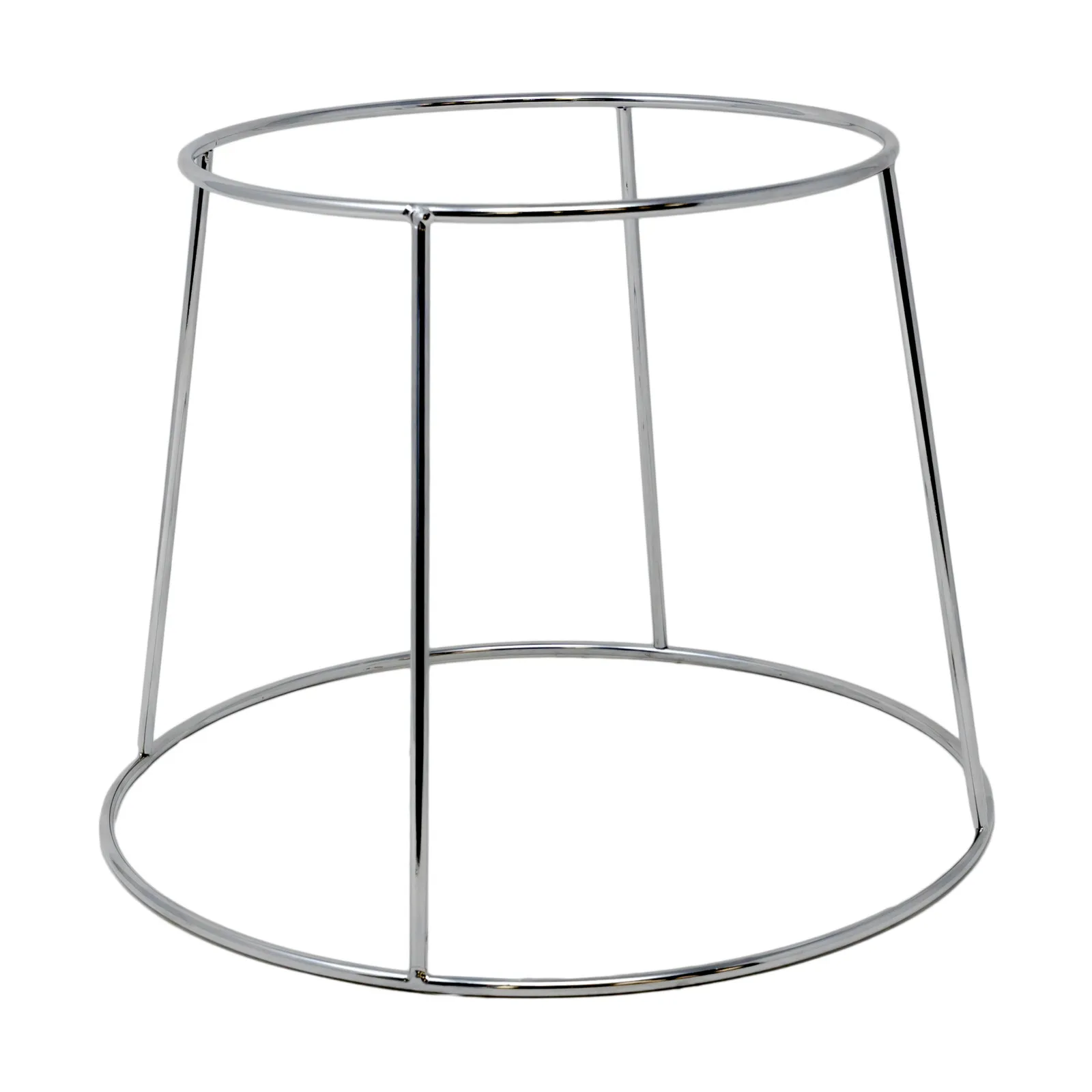 7″ Chrome-Plated Steel Pizza Riser Stand