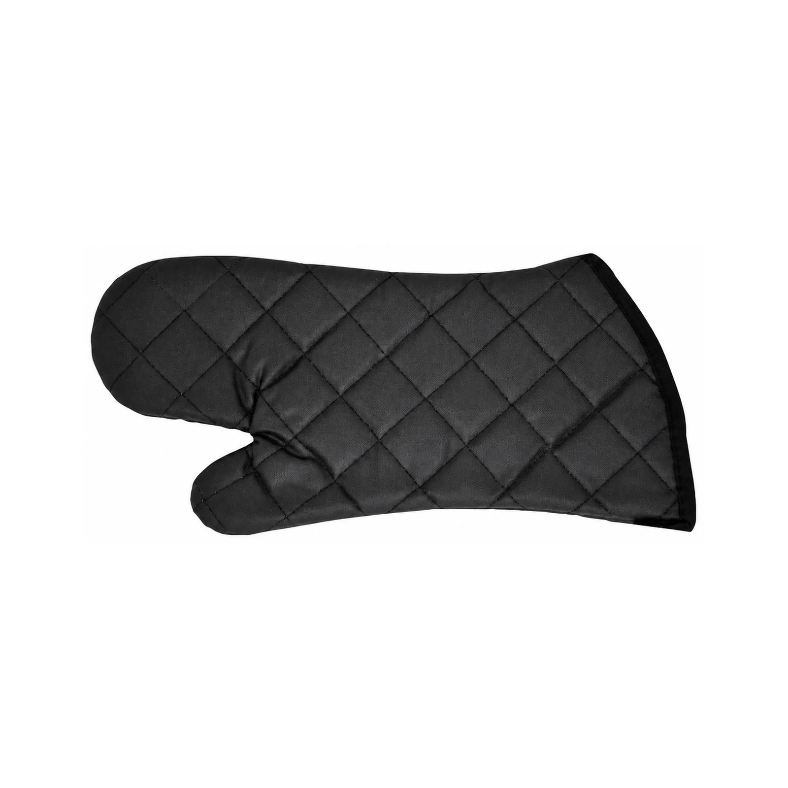 15″ Flame Retardant Oven Mitt – Charcoal Black