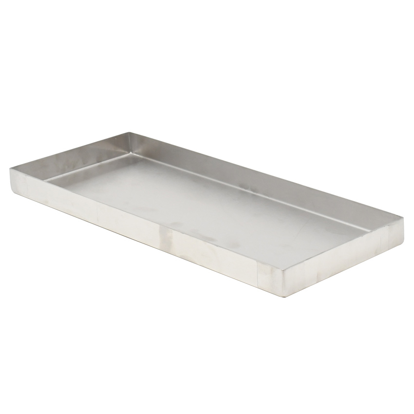 6″ x 24″ x 1″ STAINLESS STEEL PAN