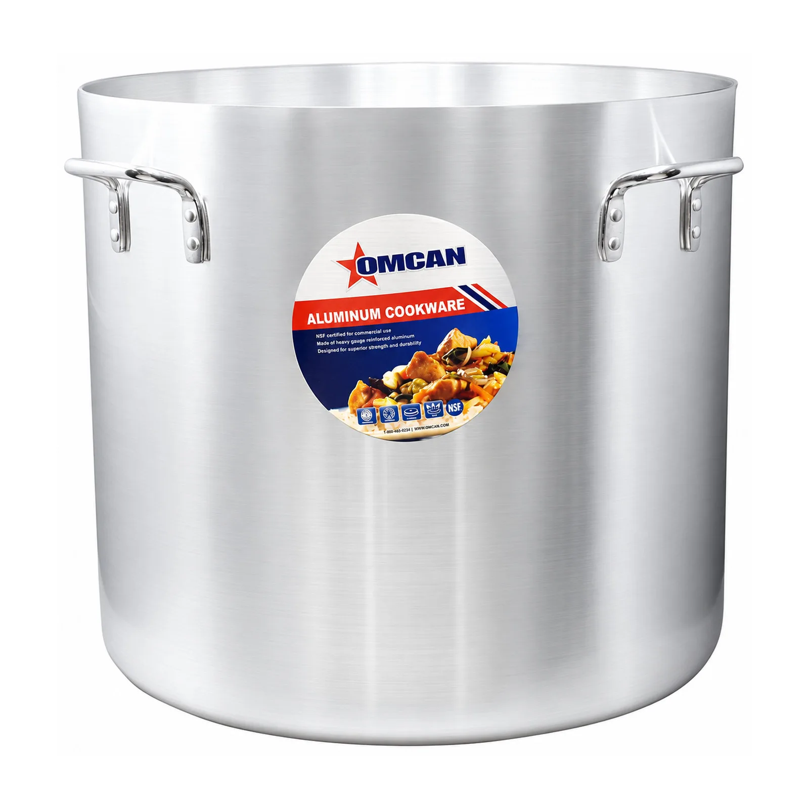 120 qt Aluminum Stock Pot