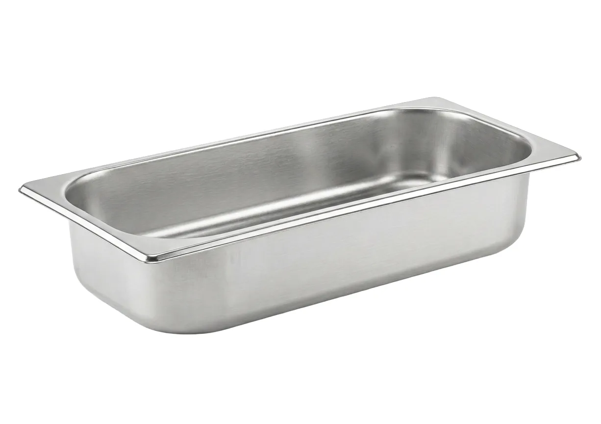 Omcan 3.9 Liter Stainless Steel Gelato Pan