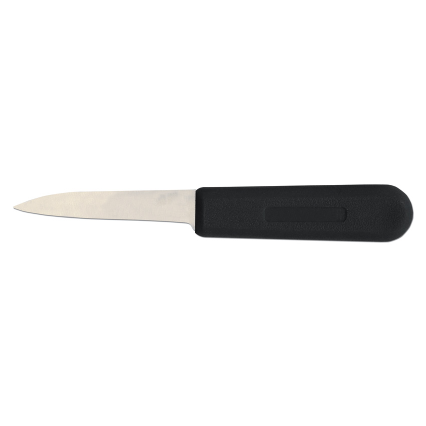 3 1/4″ Paring Hotel Style Knife with Black Polypropylene Handle